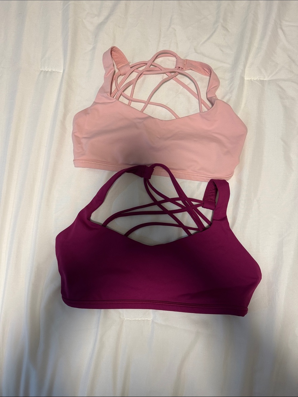 2 Pack Pink Lululemon Bras